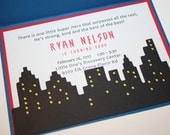 Spiderman Inspired Invitation
