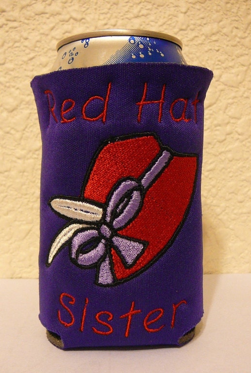 Red Hat Society - Can Cozy -  Red Hat Sister