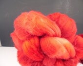 Superwash Spinning Fiber - Turkey Red