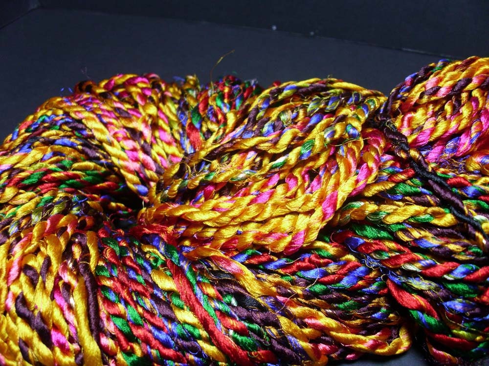 Recycled Silk Yarn