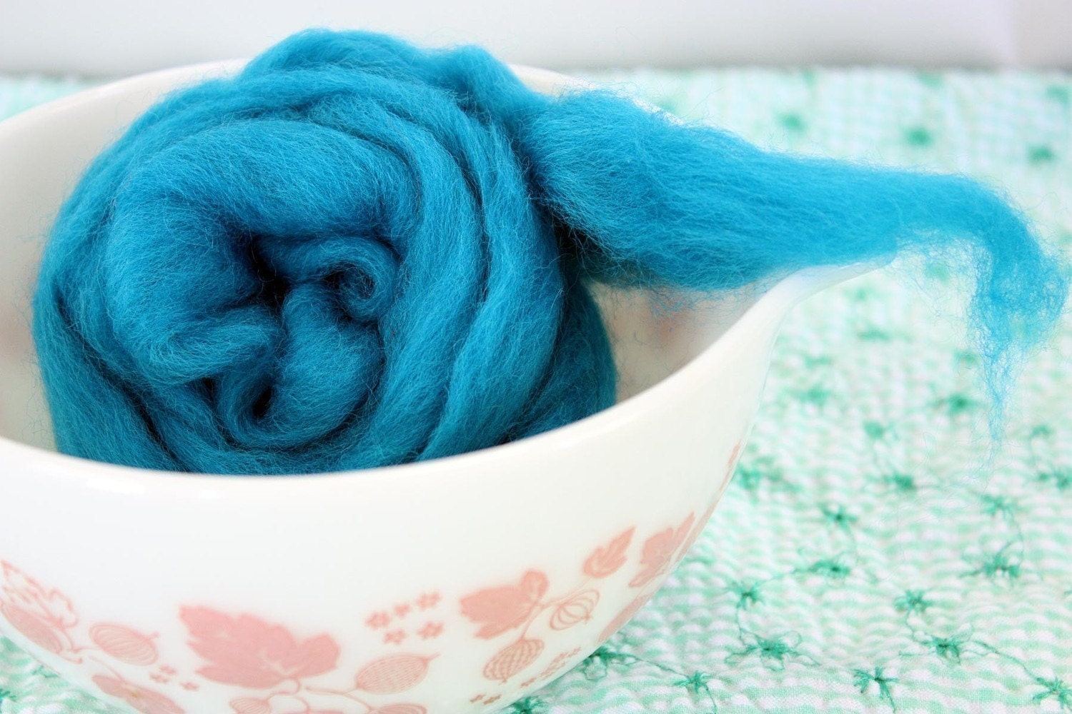The Turq - 3oz Wool Fiber