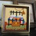 Adorable Vintage Crewel/Cross Stitch Bedroom