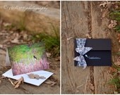Little Black Bird - Set of 4 4x5.5 Blank Greeting Cards
