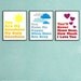 You Are My Sunshine - Art Print Set of 3