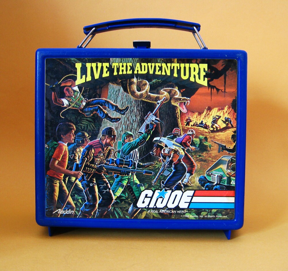 G.I. Joe | Old school toys, Lunch box, Joes