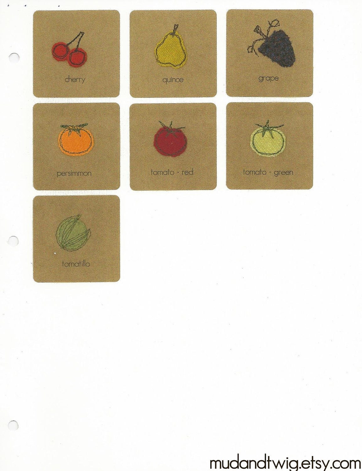 Fall Harvest Mason Jar Labels - u pick - set of 12 - made to order