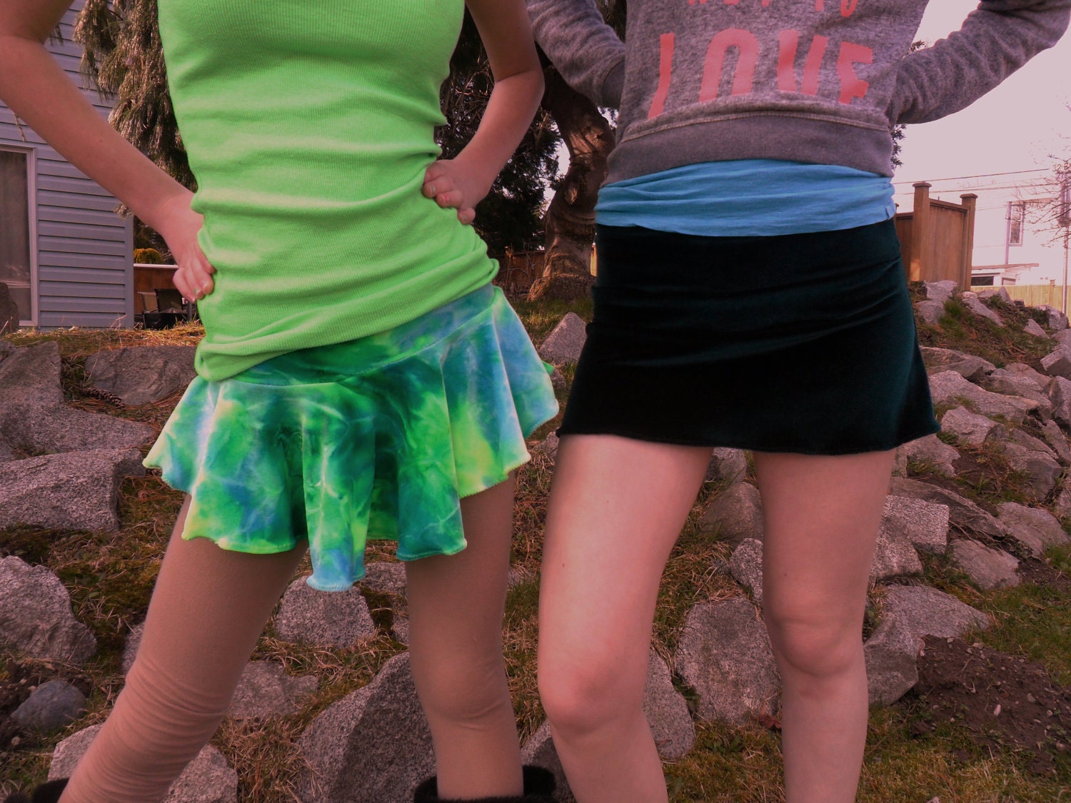 Figure skating skirt - Ice skating skirt - Dance skirt
