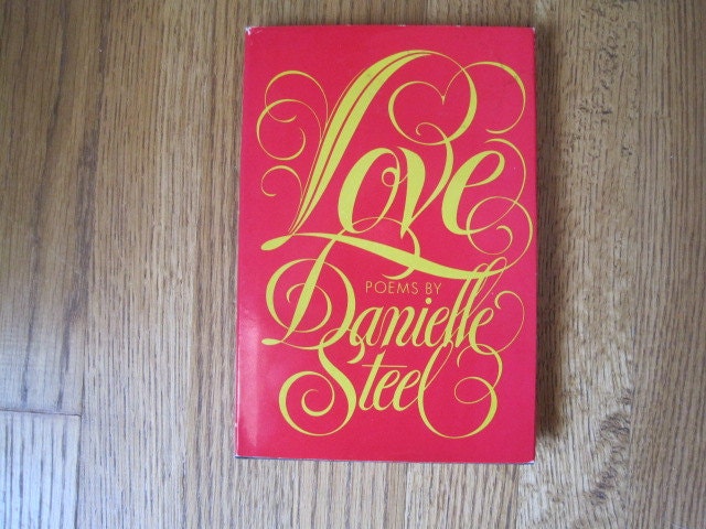 Love Poems by Danielle Steel, Hardback, Book Club
