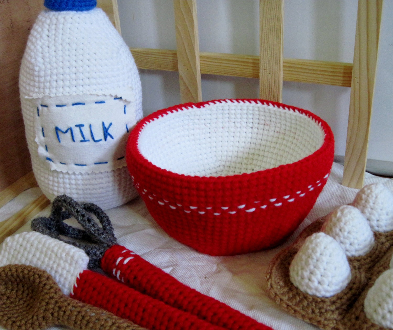 Red Play Baking Set (Made to Order)