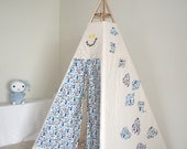 Play Tee-Pee Space wall art of Martians, UFO's, Planets & Rockets Coupon available