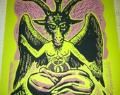 Baphomet Black Ale Poster