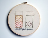 A Perfect Pair Embroidery Pattern PDF
