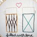 Filled with Love Thermos Inspired Embroidery Pattern PDF
