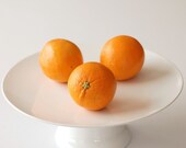 Oranges on a Cake Stand -- 10x10 Fine Art Photo Print