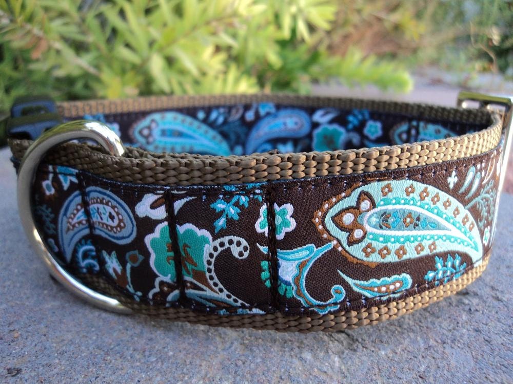 Coco Paisley Dog Collar