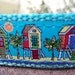 Dog Collar Quick Release Beach Cabanas Choose Webbing Color img