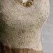 Golden caramel silk nuno dress