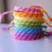 SALE - Tri Colored Woven Bracelet (Buy 3, Get 1 FREE)