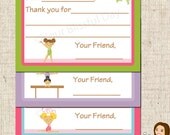 PRINTABLE Girl Gymnast Fill-in-the-Blank Thank You Cards Il_170x135