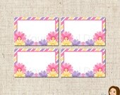 PRINTABLE Daisy Label Tents Il_170x135