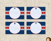 PRINTABLE Nautical Baby Shower Party Label Tents Il_170x135