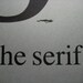 I shot the serif.
