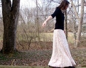 Custom Ruffly Maxi Skirt (In Your Choice of Color)