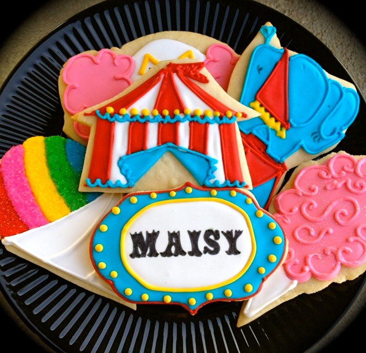 Circus Collection Sugar Cookies