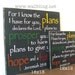 Jeremiah 29:11 For I Know the Plans I Have for You - Wood Sign