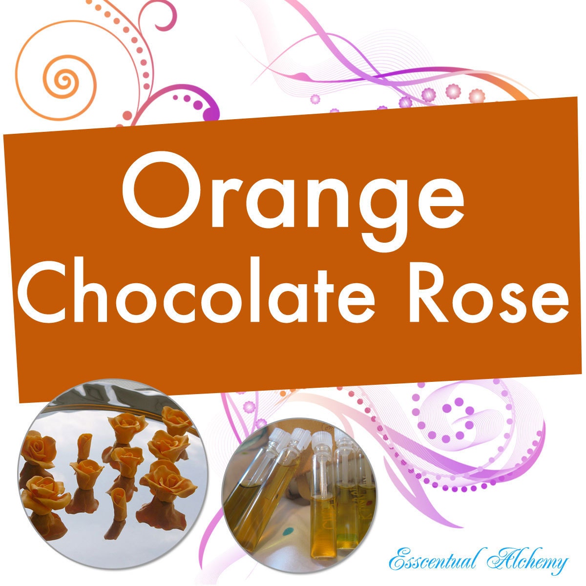 Perfume Natural Orange Chocolate Roses Sample