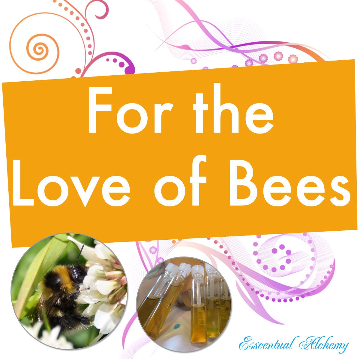 For the Love of Bees Natural Perfume Sample Honey Vanilla Ylang ylang Green Floral Fruit Botanical Fragrance