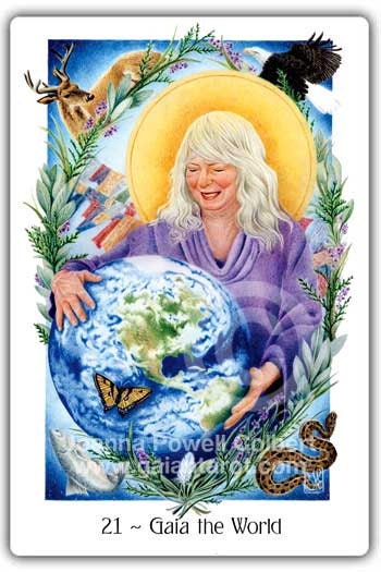 The World Gaian Tarot Perfume Sample Meditation Aid Metaphysics Study Pagan Fragrance
