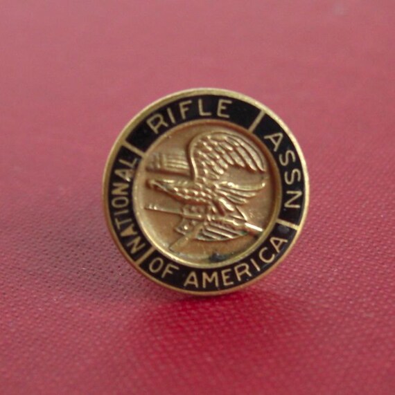 Vintage NRA National Rifle Assn Lapel Pin by lucra on Etsy
