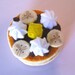 Felt food Pancake set (banana) eco friendly childrens pretend play food for toy kitchen