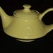 Vintage, Teapot, circa 1940, Pristine, condition,un- marked, 1- 6 person pot, in Sunny Yellow, vintage home decor, tea party, tea drinkers