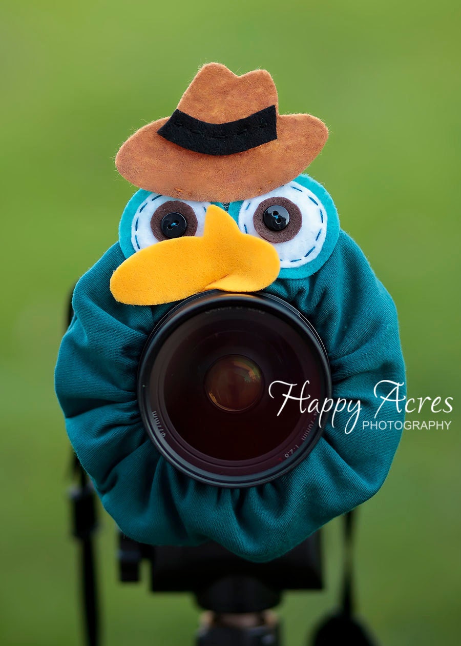 Lens Bling - Perry the Platypus- Ready to Ship