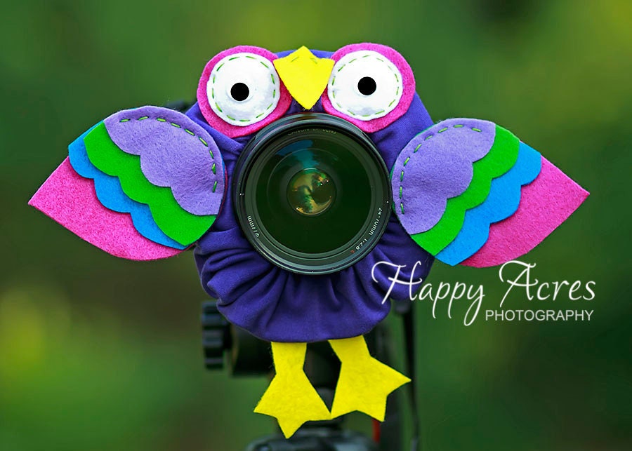 Lens Bling - Purple Parrot- Ready to Ship