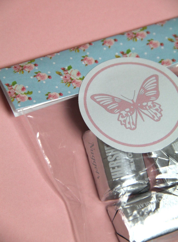 Shabby Chic Treat / Favor bags, set of 12 Il_170x135