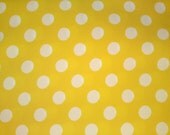 Yellow Polkadots Table Runner
