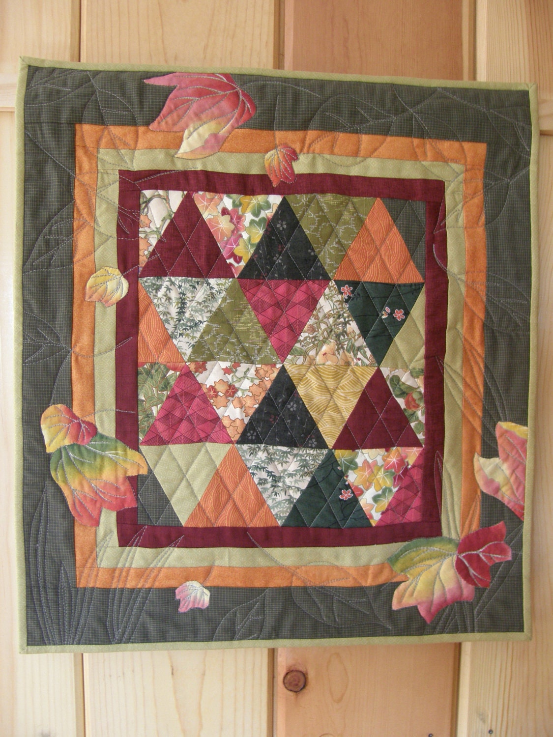 Quilted Wall Hanging - Spring Meadow