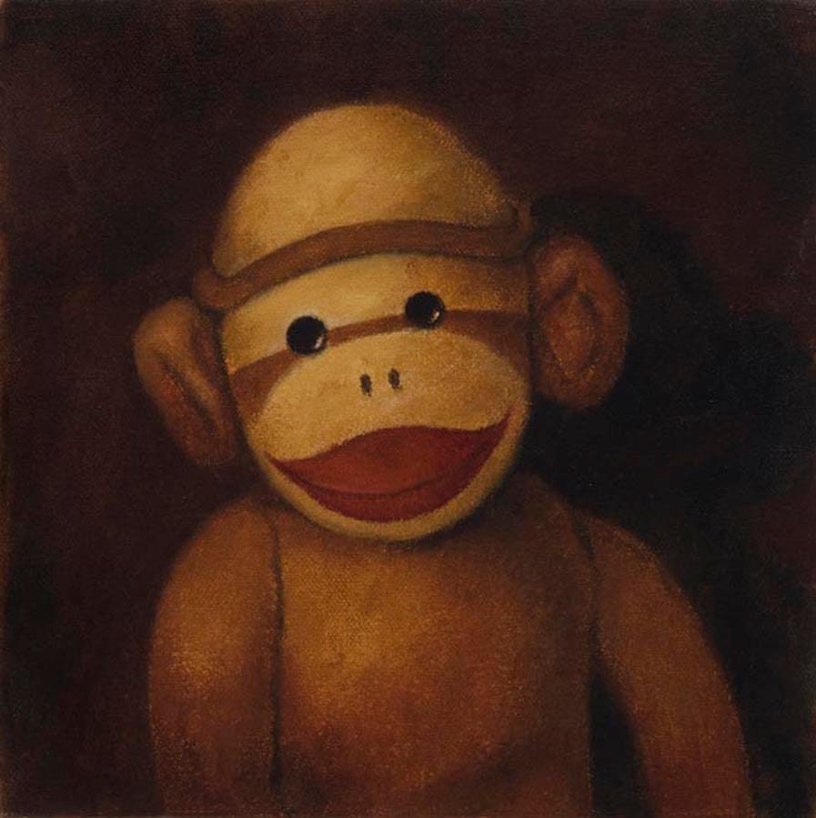 Sock Monkey Portrait