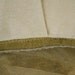 FLEUR DE LIS -- Burlap, muslin and cotton hand stamped french pillow cover 12 x 12