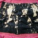 BLOWOUT SALE Black Bleached and Studded Skort
