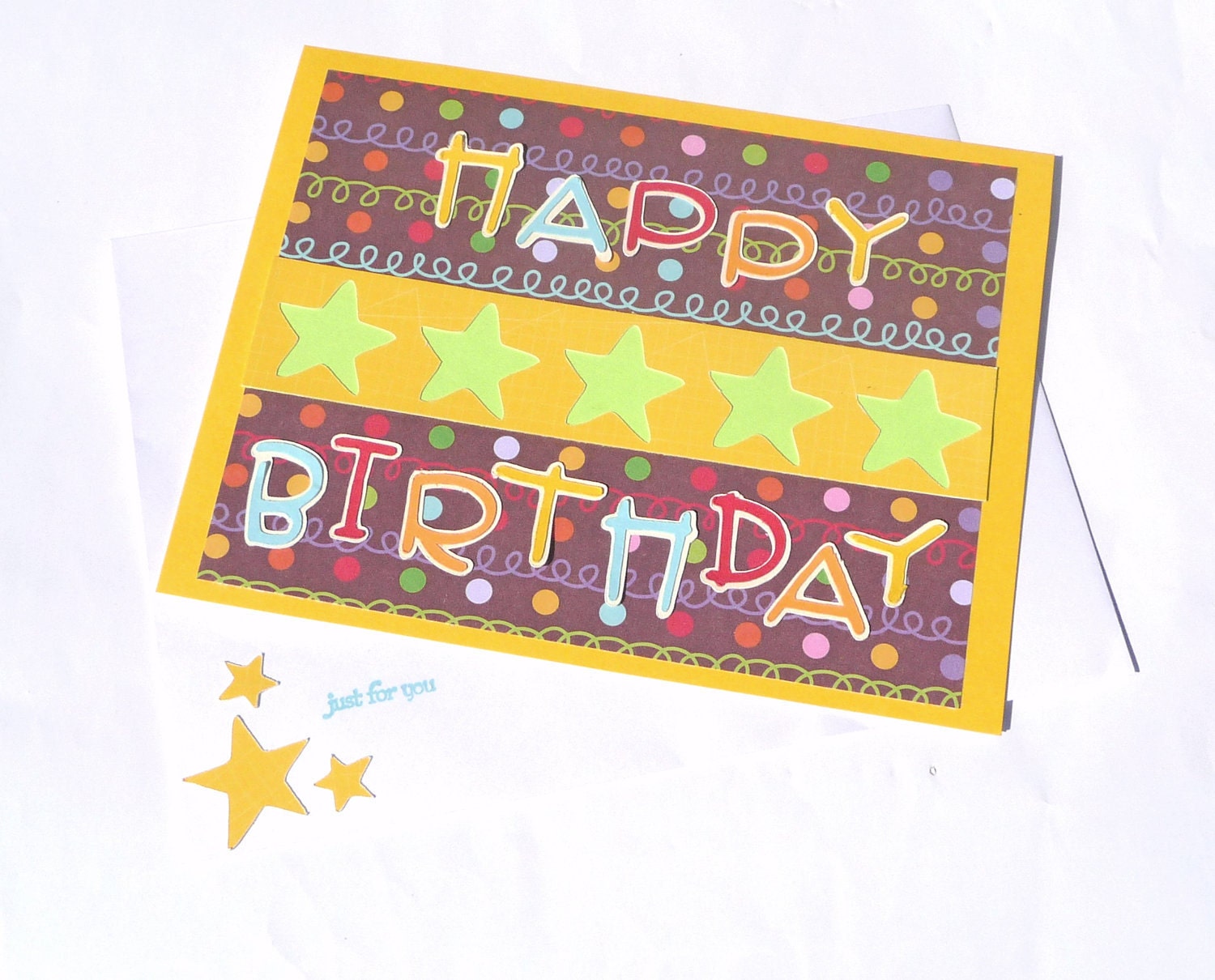 Happy Birthday Greeting Card - For Kids or Adults