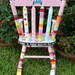 Custom Painted Rocking Chair for Children Hand Painted Rocker Boys or Girls FREE SHIPPING