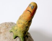 shelf decoration, SIDEWAYS SQUID sculpture