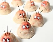 sculpture, WORRY WART, small