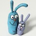 whimsical sculpture, MY BUNNY KID sculpture