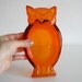 Orange Owl Dish