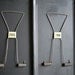 Authentic Numbered Industrial Receipt Holder or Clip Board double sided